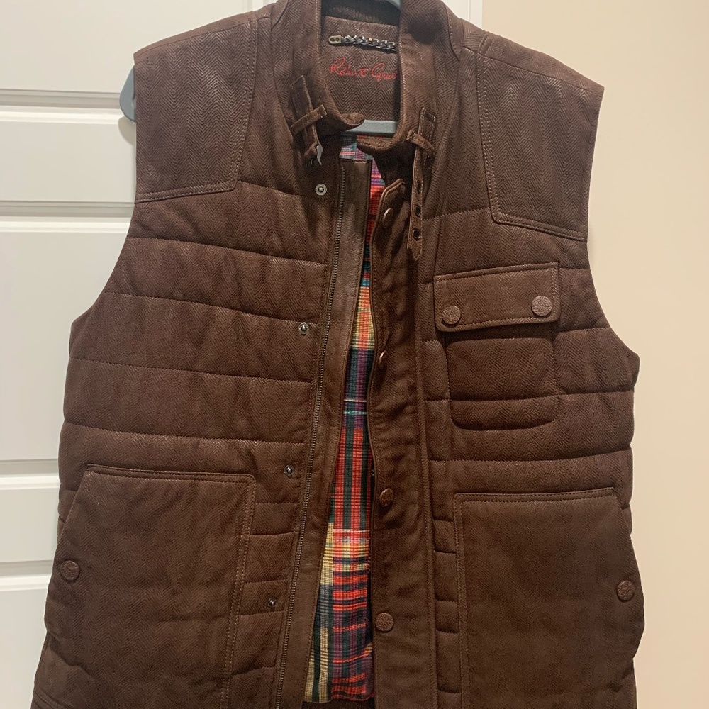Robert Graham Men's Vest Jacket L